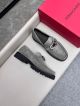 Ferragamo Man Grey Calfskin Business Leather Shoes 0428101 (2)_th.jpg